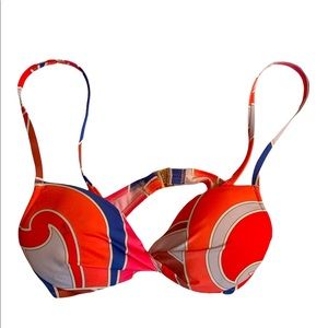 Multi Color Bikini Top